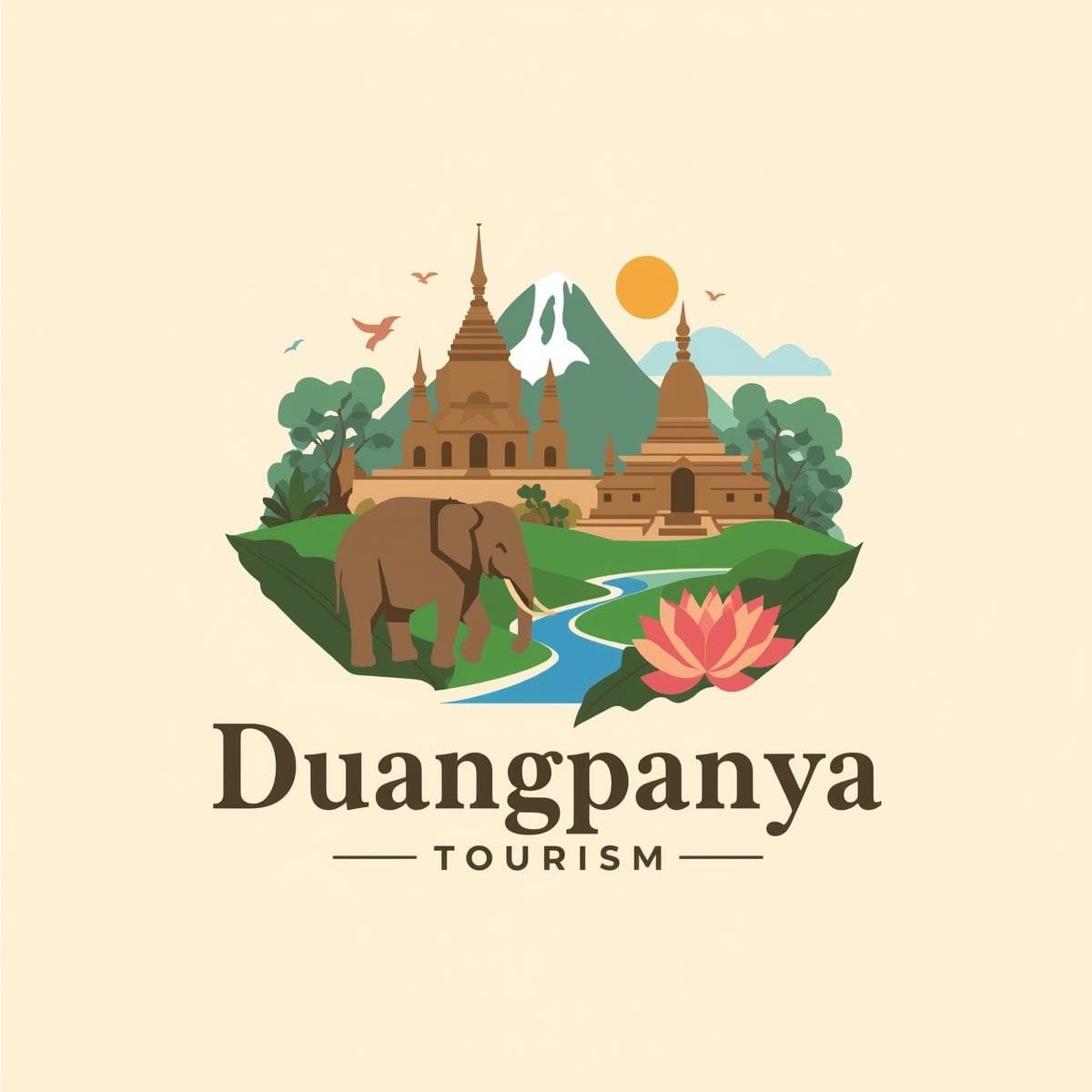 Duangpanya Tourism Logo